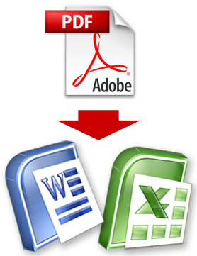 המרת קובץ PDF לקובץ WORD